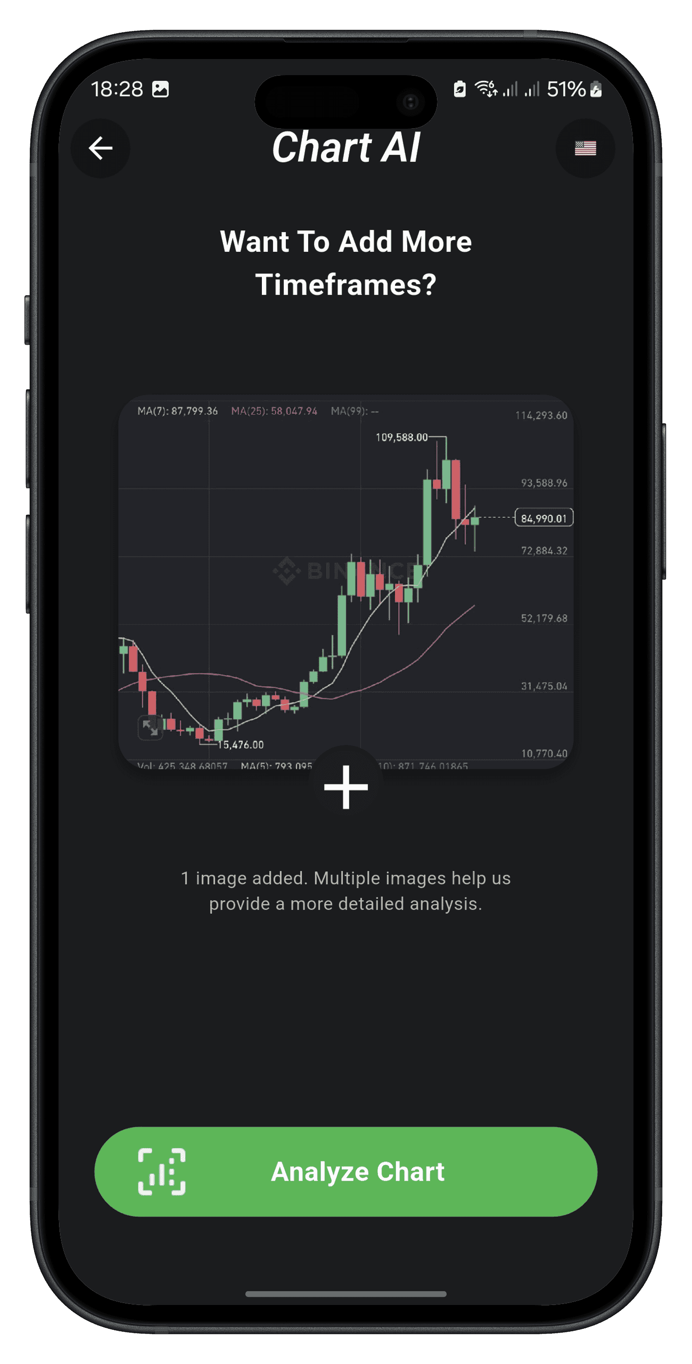 Chart Upload Interface