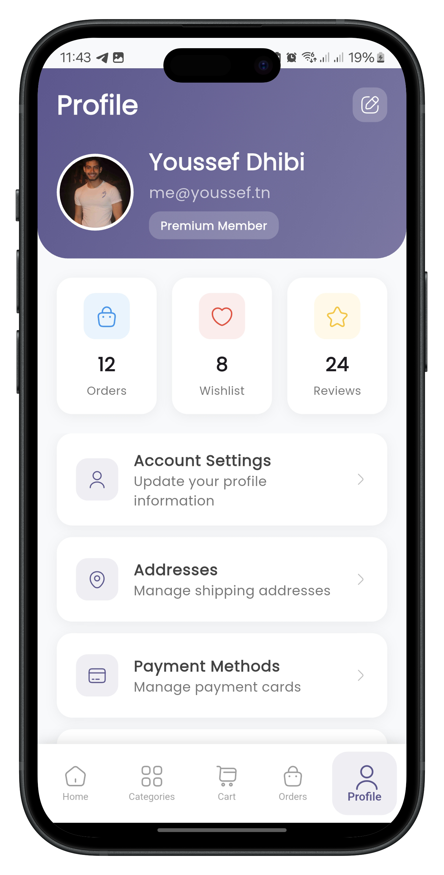 Profile Screen