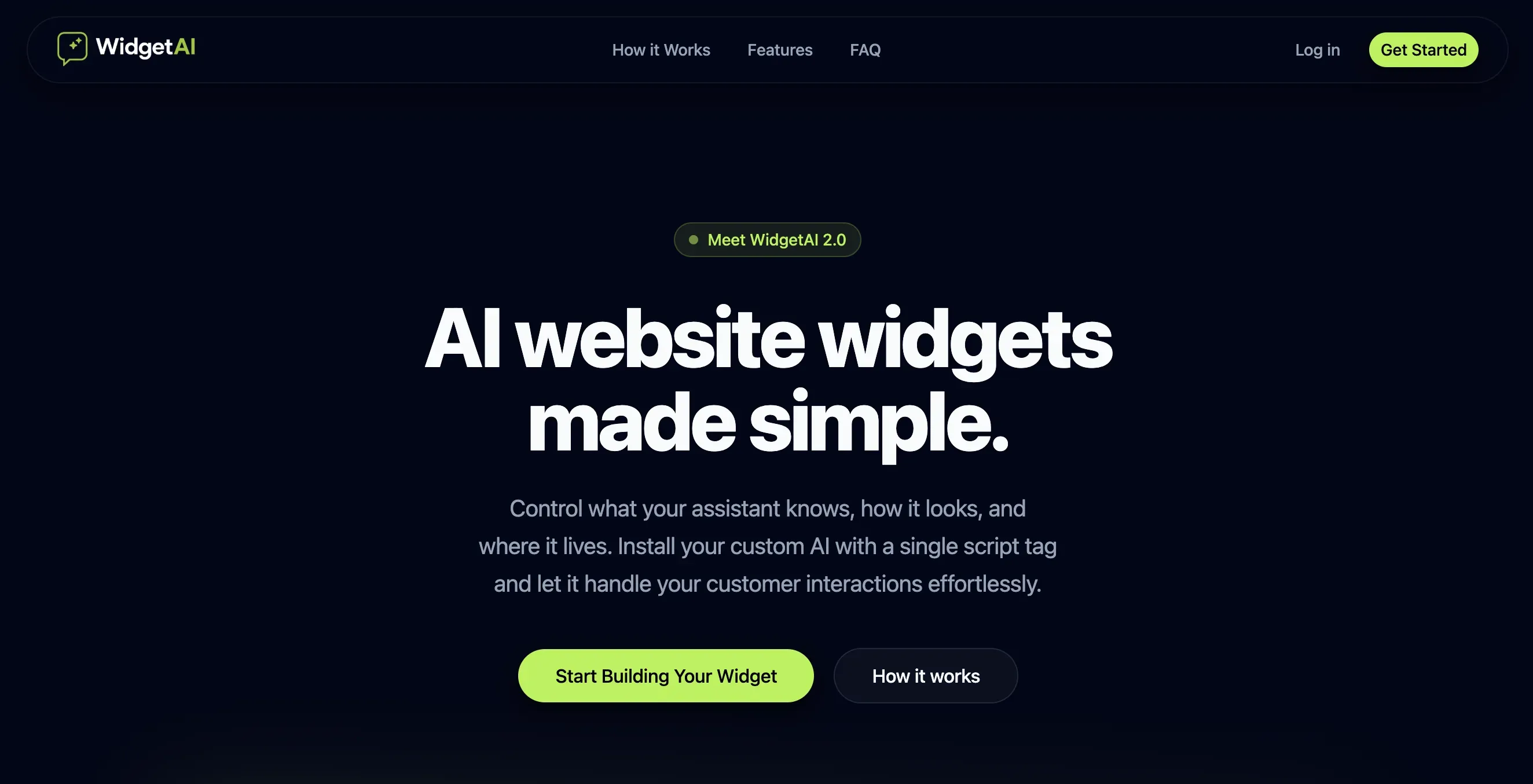 WidgetAI