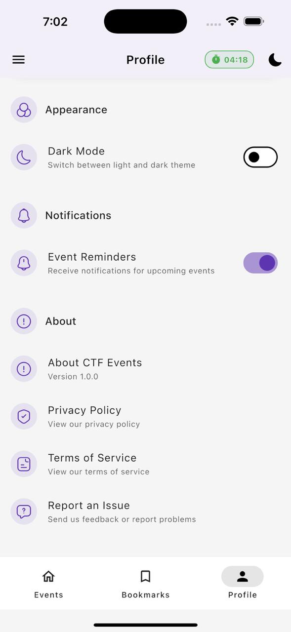 Profile Screen